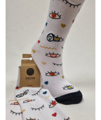 CALCETINES MUJER BAMBÚ OJO...