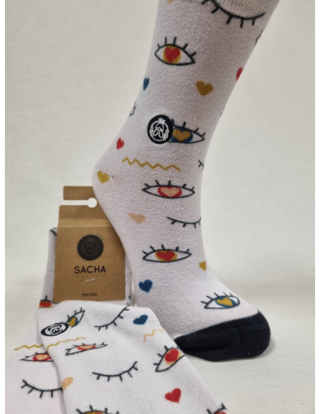 CALCETINES MUJER BAMBÚ OJO TATOO