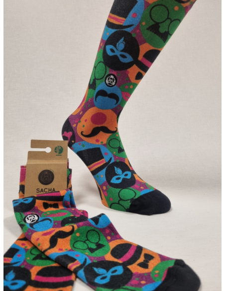 CALCETINES BAMBÚ BIGOTE Y CHISTERA