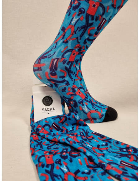 CALCETINES SIMPATICOS DE HOMBRE EN BAMBU BAILANDO