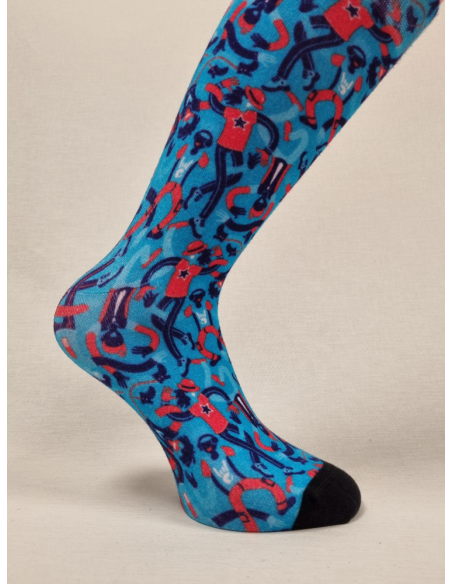 CALCETINES SIMPATICOS DE HOMBRE EN BAMBU BAILANDO