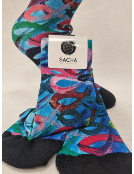 CALCETINES BAMBÚ CHICO PECES