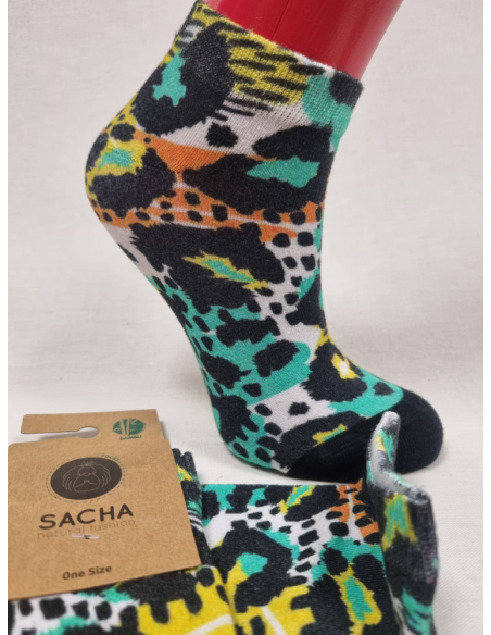 CALCETINES SNEAKER BAMBU MANCHA CAMUFLAJE