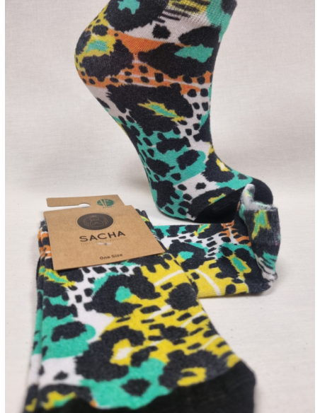 CALCETINES SNEAKER BAMBU MANCHA CAMUFLAJE