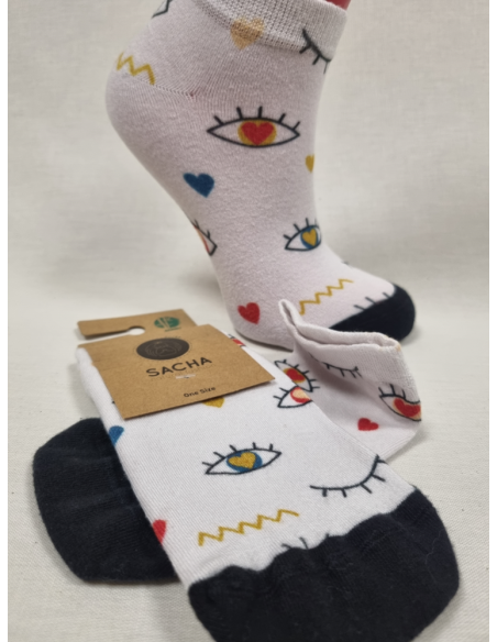 CALCETINES SNEAKER BAMBU OJO ENAMORADO