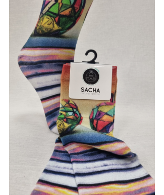 CALCETINES BAMBÚ CHICO MANZANA