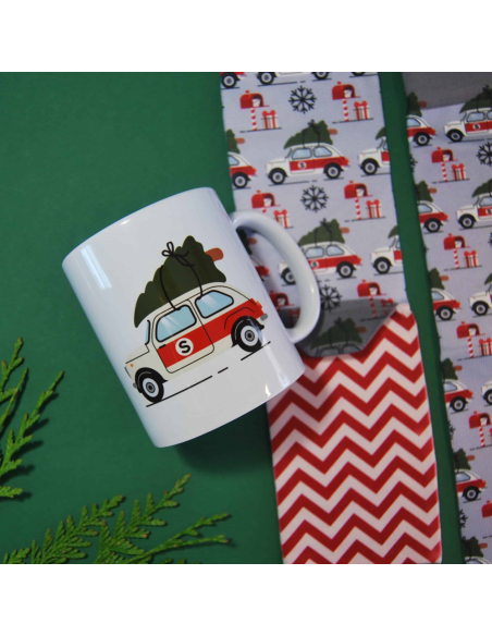 Pack regalo navidad taza y calcetin