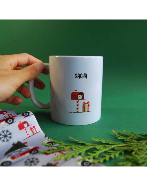 Pack regalo navidad taza y calcetin