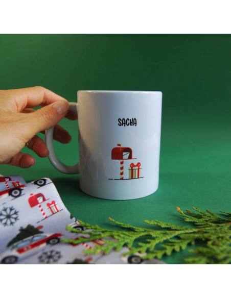 Pack regalo navidad taza y calcetin