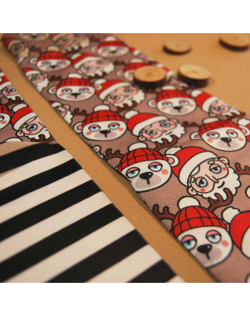 Pack taza y calcetin Santa y Reno