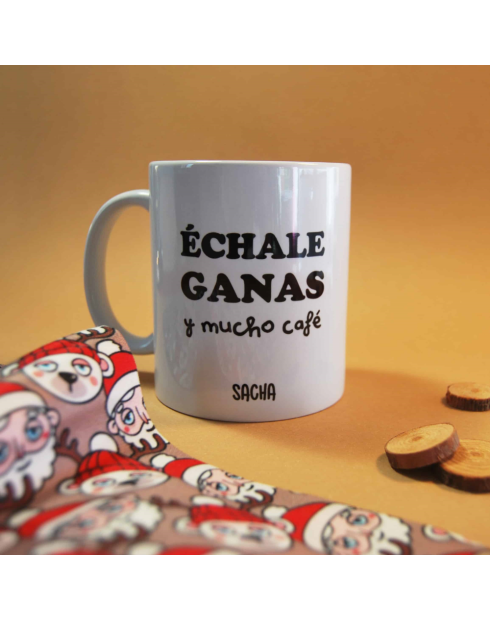 Pack taza y calcetin Santa y Reno