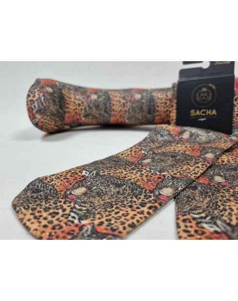 CALCETINES INFORMALES DE MUJER EN LUREX CON DIBUJOS ANIMAL PRINT