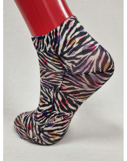 CALCETINES MOLONES DE MUJER TOBILLEROS ANIMAL PRINT