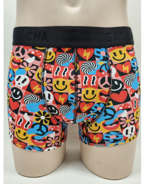 BOXER DE HOMBRE ORIGINAL CON DIVERTIDO ESTAMPADO PAZ