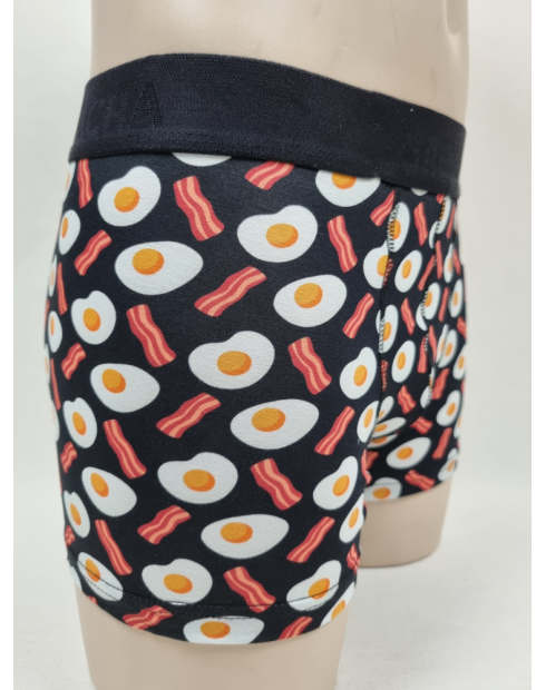 BOXER ORIGINALES DE HOMBRE ESTAMPADO HUEVOS Y BACON