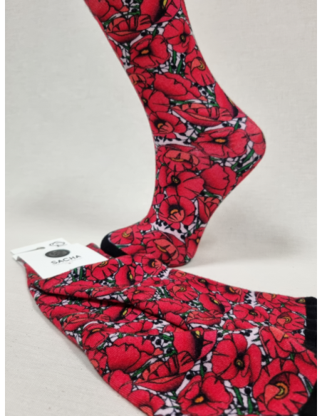 CALCETINES COMODOS DE MUJER EN BAMBU DON FLORES