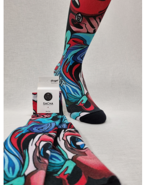 CALCETINES ALGODON GRAFFITI
