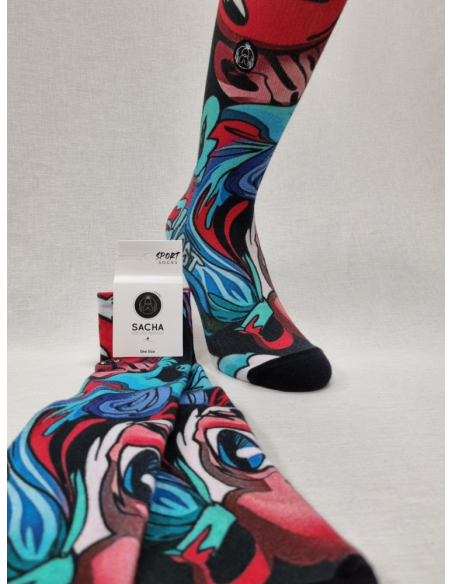 CALCETINES ALGODON GRAFFITI