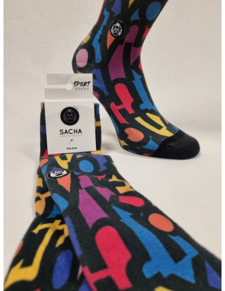 CALCETINES ALGODON LETRAS