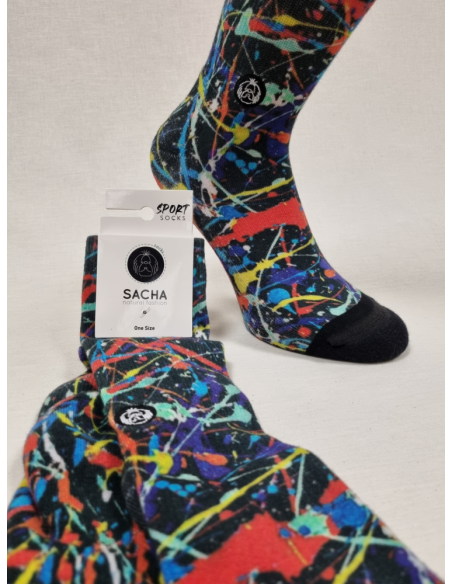 CALCETINES ALGODON ABSTRACTO