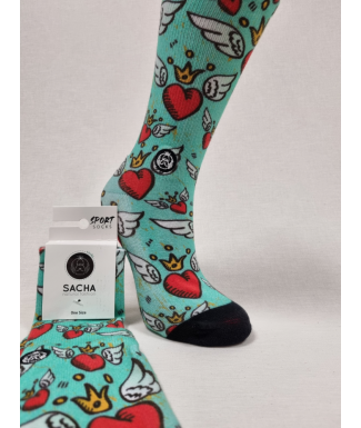 CALCETINES ALGODON CORAZON...