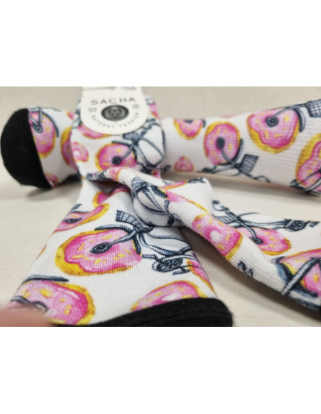 CALCETINES BICILETAS Y DONUTS DIVERTIDOS