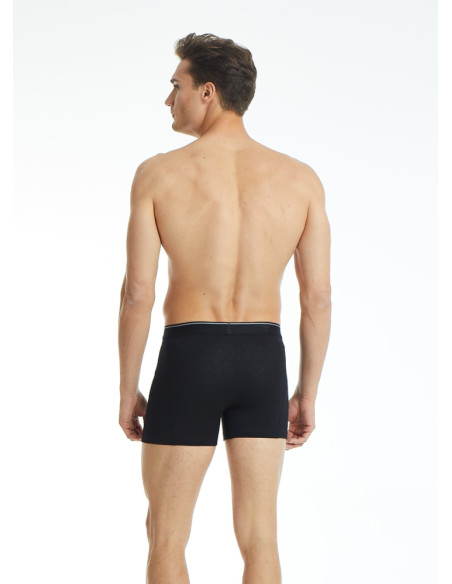 BOXER LARGO ALGODÓN & ELASTAN HOMBRE