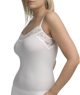 CAMISETA MUJER PUNTILLA...