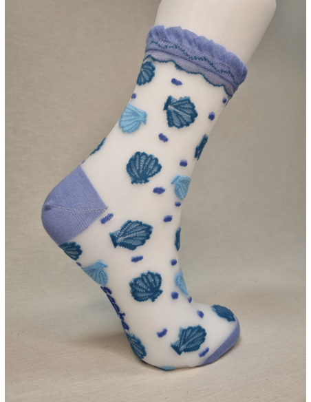 CALCETIN DE MUJER UNICOS CON CONCHAS