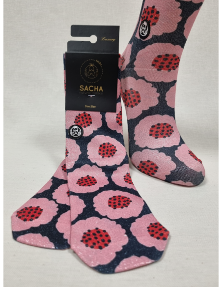 CALCETINES LUREX MARIQUITA EN FLOR
