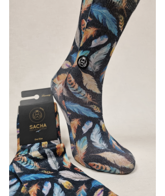 CALCETINES LUREX HOJAS NUEVAS