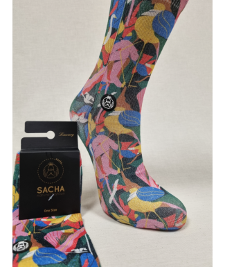 CALCETINES LUREX AVES EN LA...