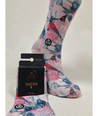 CALCETINES LUREX FLOR Y...