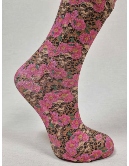 CALCETINES ORIGINALES DE MUJER CON LUREX DE CALAVERAS