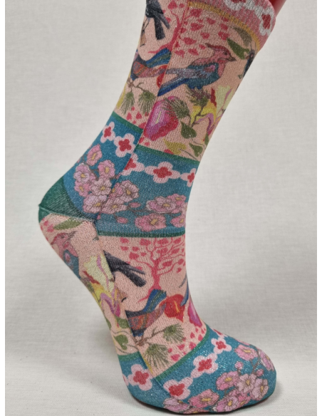 CALCETINES CALIDAD PREMIUM DE MUJER EN LUREX DIVERTIDOS