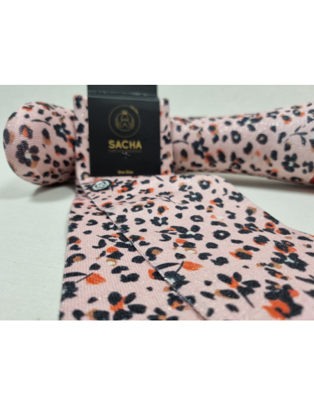 CALCETINES INFORMALES DE MUJER CON LUREX FLORES