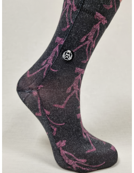 CALCETINES DIVERTIDOS PANTERA ROSA DE MUJER