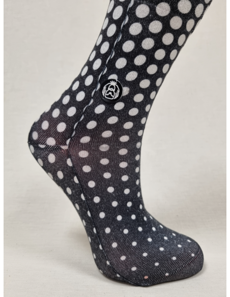 CALCETINES DISEÑO UNICO DE MUJER CON TOPOS