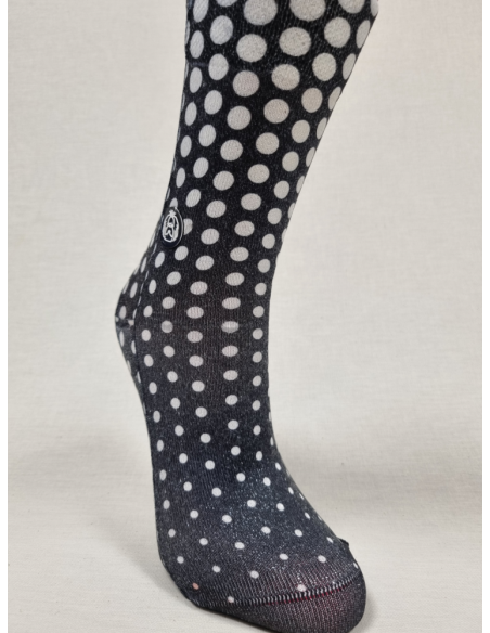 CALCETINES DISEÑO UNICO DE MUJER CON TOPOS