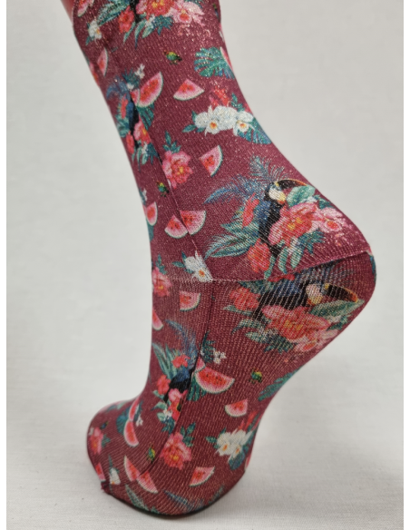 CALCETINES CALIDAD PREMIUM DE MUJER CON BRILLO LUREX