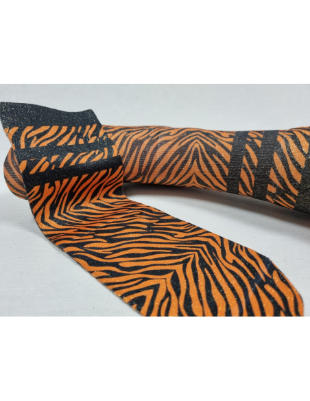 CALCETINES ANIMAL PRINT DE MUJER CON BRILLO DE LUREX