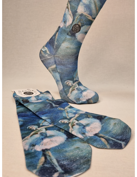 CALCETINES DE MUJER DISTINTOS CON BAILARINA DE LUREX