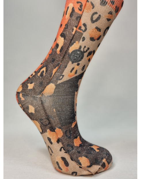 CALCETINES DE MUJER DISTINTOS ANIMAL PRINT CON LUREX