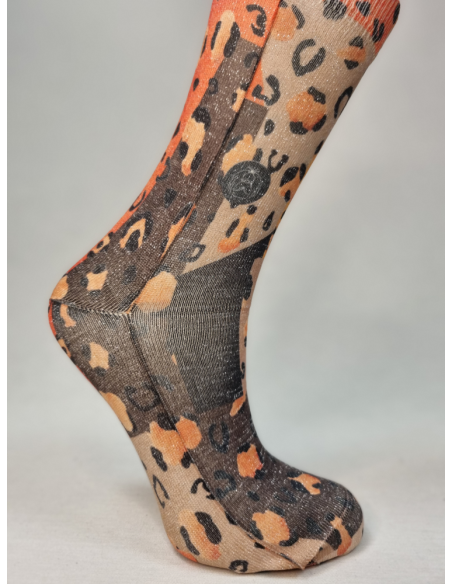 CALCETINES DE MUJER DISTINTOS ANIMAL PRINT CON LUREX