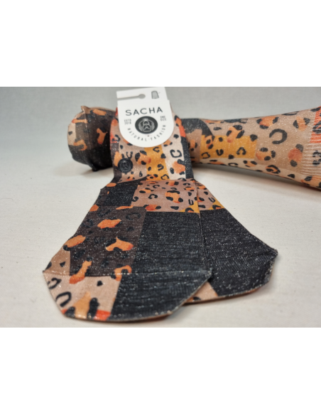 CALCETINES DE MUJER DISTINTOS ANIMAL PRINT CON LUREX