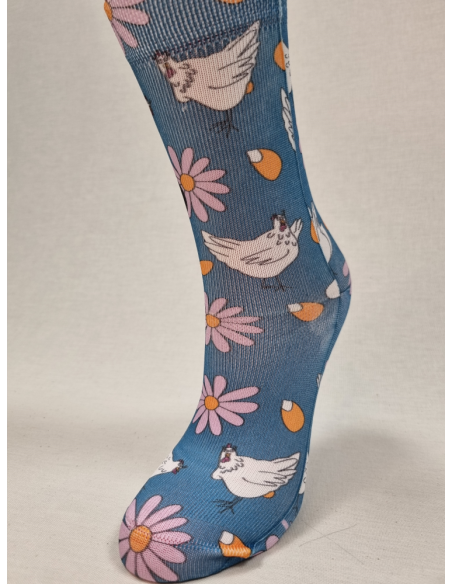 CALCETINES INFORMALES DE MUJER GALLINA TURULECA