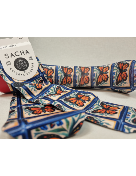 CALCETINES ATREVIDOS DE MUJER CON MARIPOSAS