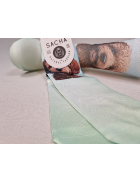 CALCETINES INFORMALES DE MUJER CON PERRO GRACIOSO