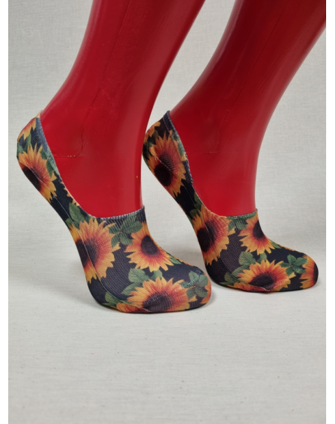 CALCETINES PINKIES DE MUJER CON TULIPANES
