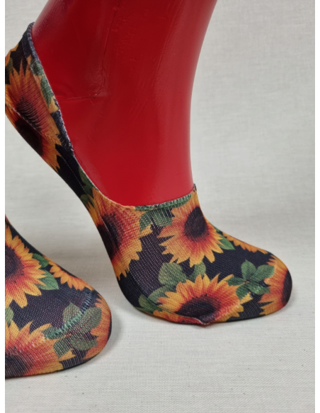 CALCETINES PINKIES DE MUJER CON TULIPANES